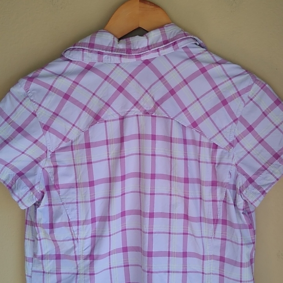 Columbia Omni Shade Button front Outdoor Top M - Picture 7 of 9